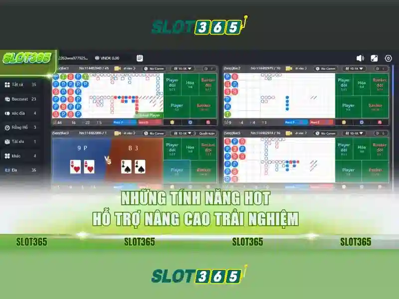 Slot365: Trải nghiệm chơi xèng trực tuyến và giải trí đỉnh cao