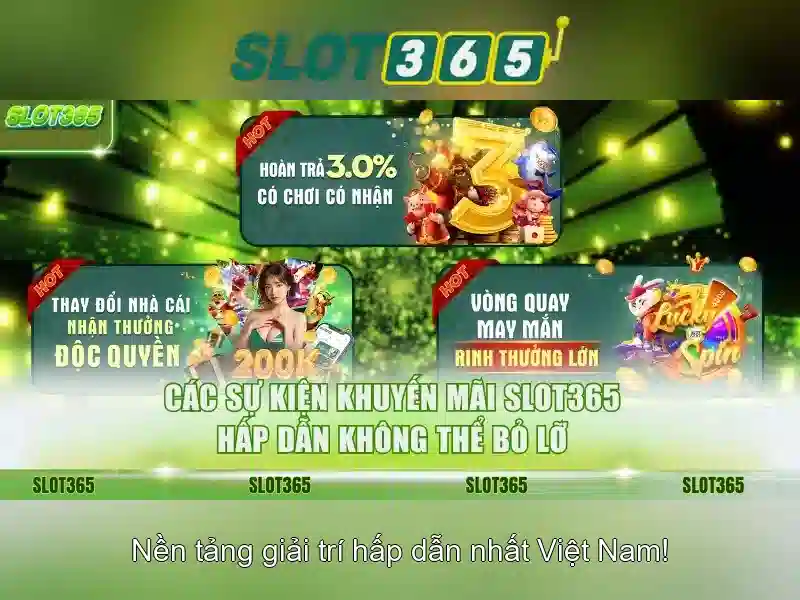 Slot365 – Trải nghiệm trò chơi slot hàng đầu