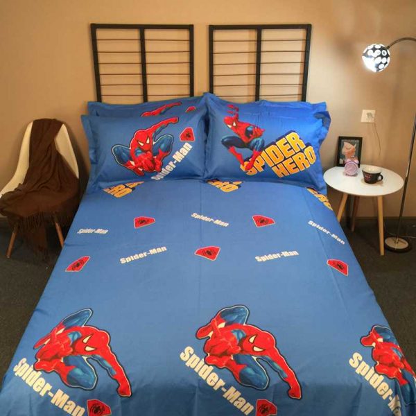 Marvel Super Hero Spider Man Bedding set For kids ...