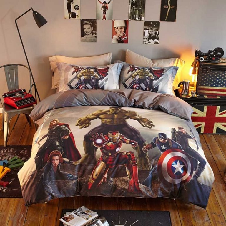 Marvel Super Hero Bedding Set Super Hero Squad Toddler Bedding The