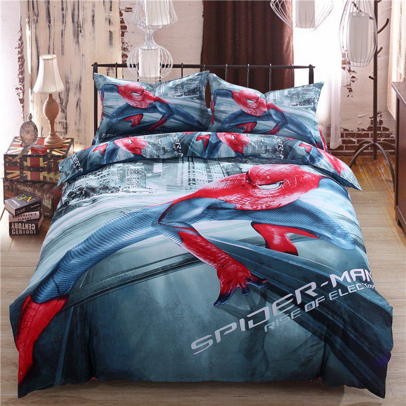 spiderman sheet set twin