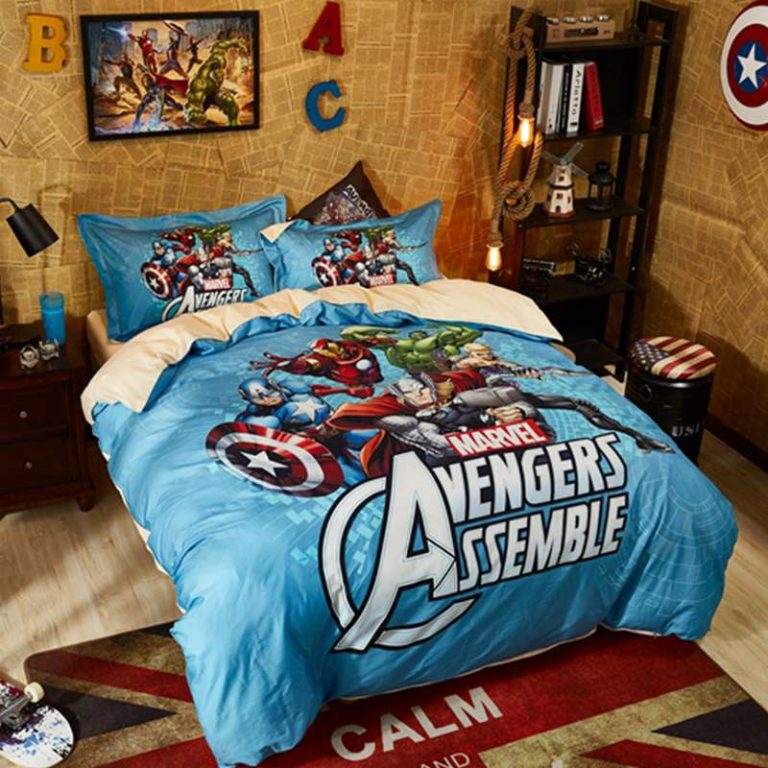 Marvel Avengers Assemble Bed In a Bag Twin Queen Bedding Set