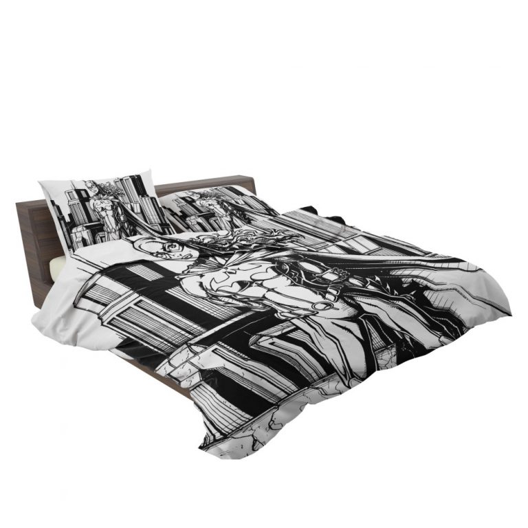 Shop Batwoman Black & White Comic Art Bedding Set