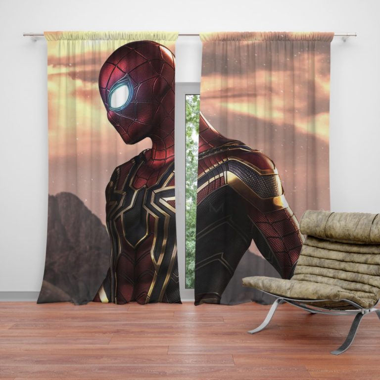 Spider Man Iron Spider Marvel Avengers Infinity War Curtain