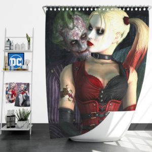 Joker And Harley Quinn Curtain Super Heroes Bedding