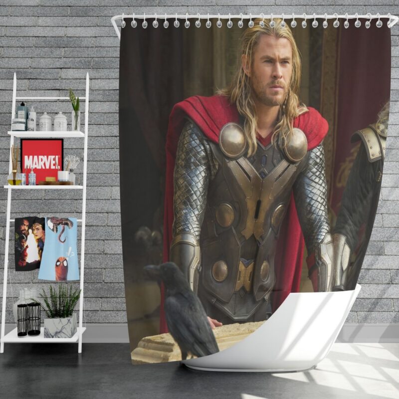 Thor The Dark World Marvel MCU Movie Shower Curtain