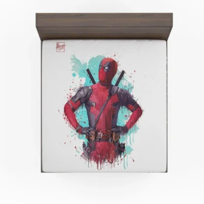 Deadpool Artwork Fitted Sheets