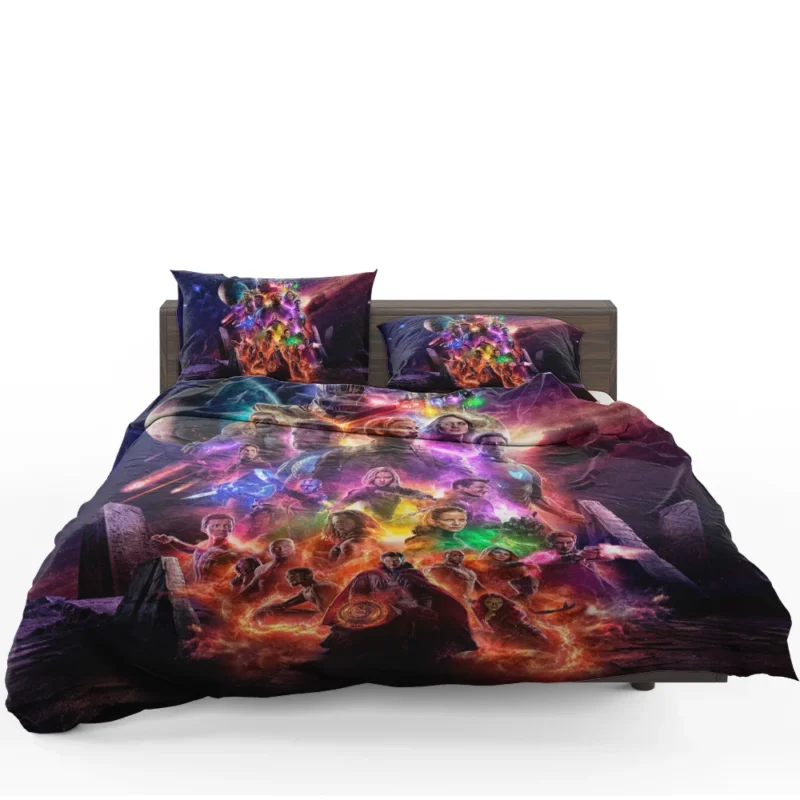 Avengers Endgame: Heroes vs. Thanos and More Bedding Set