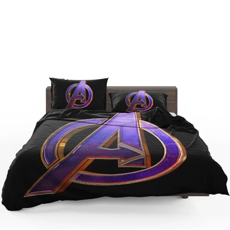 Avengers Endgame Logo Revealed: Dive into Marvel Epic Bedding Set