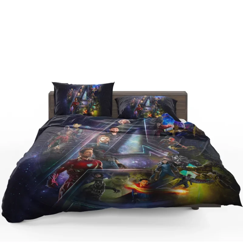 Avengers: Infinity War - Heroes vs. Villains Showdown Bedding Set