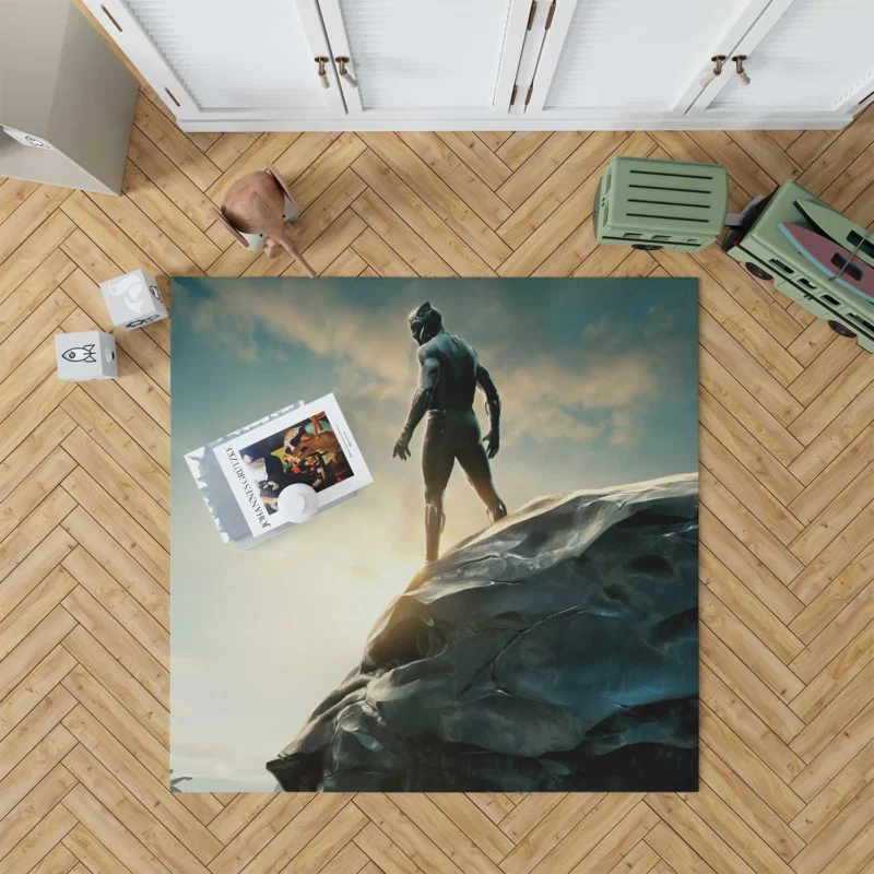 Black Panther: A Marvel Cinematic Triumph Floor Rug