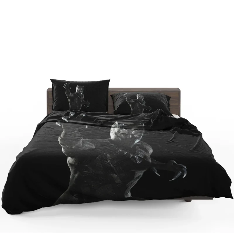 Black Panther Debut in Civil War Bedding Set