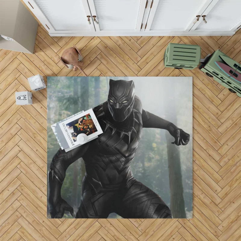 Black Panther (Movie): TChalla Triumph Floor Rug