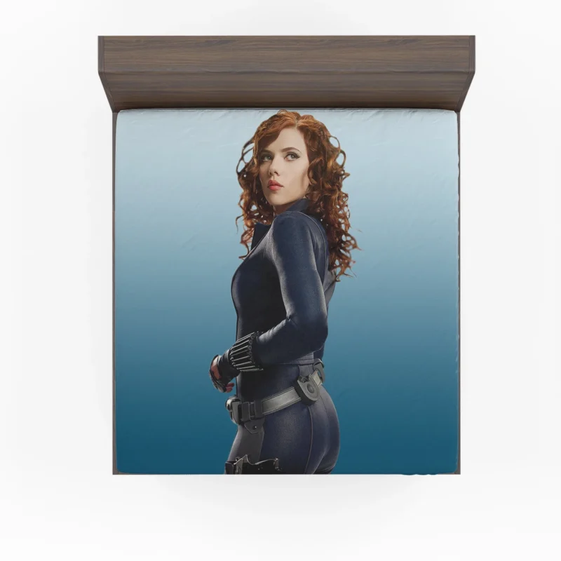 Black Widow in The Avengers: Scarlett Johansson Heroine Fitted Sheet