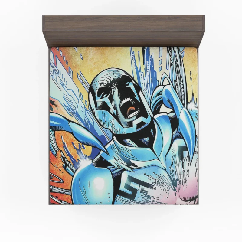 Blue Beetle (DC Comics): A Hero Tale Fitted Sheet