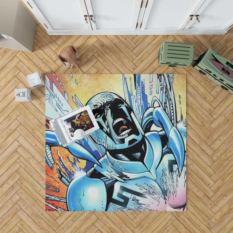 Blue Beetle (DC Comics): A Hero Tale Floor Rug