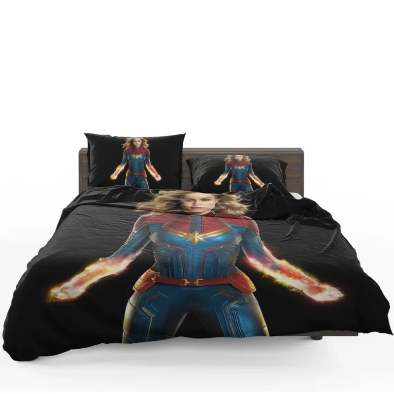 Captain Marvel/Brie Larson: A Marvel Cinematic Hero Bedding Set