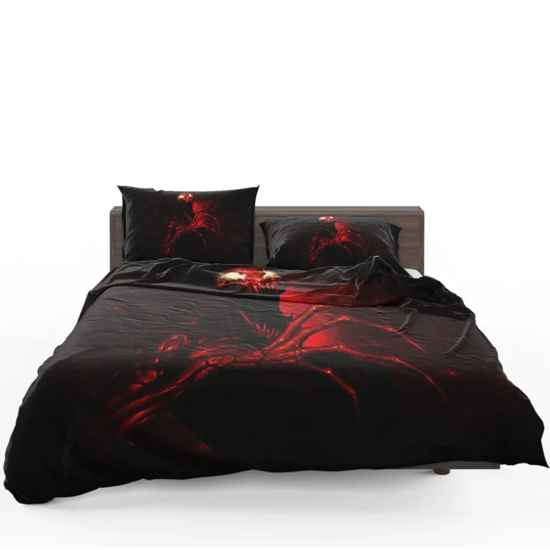 Carnage Comics: Chaotic Symbiote Wallpaper Bedding Set