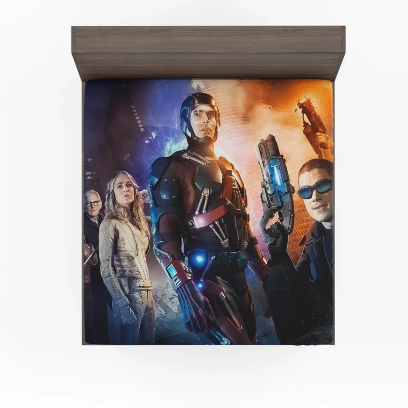 DC Legends Of Tomorrow: The Heroes and Rogues Fitted Sheet