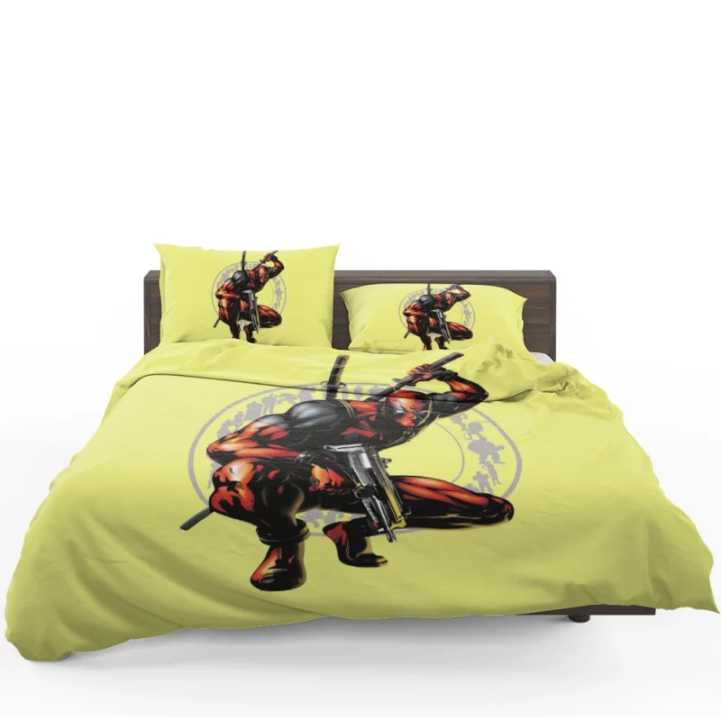 DEADPOOL Comics: The Sassy Mercenary Bedding Set