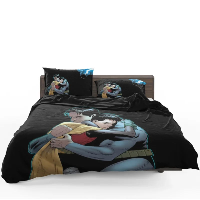 Damian Wayne in Comics: The Dark Knight Son Bedding Set