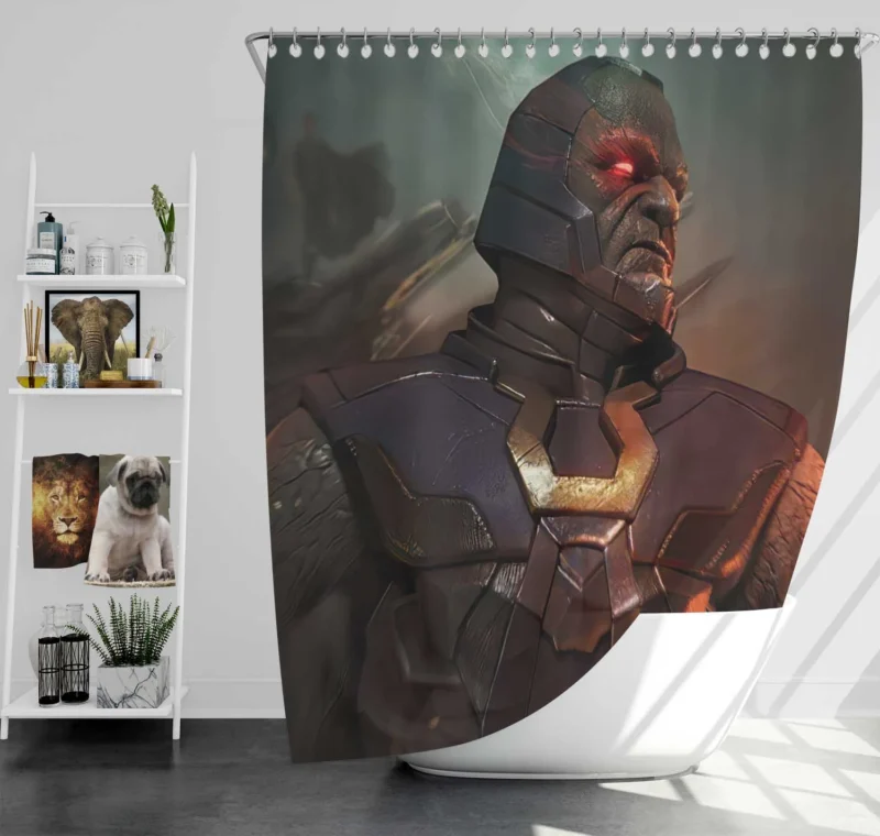 Darkseid Comics: DC Apocalyptic Supervillain Shower Curtain