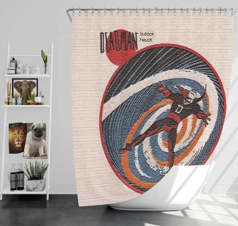 Deadman Comics: DC Ghostly Hero Shower Curtain