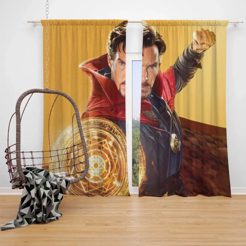 Doctor Strange in Avengers: Marvel Infinity War Window Curtain