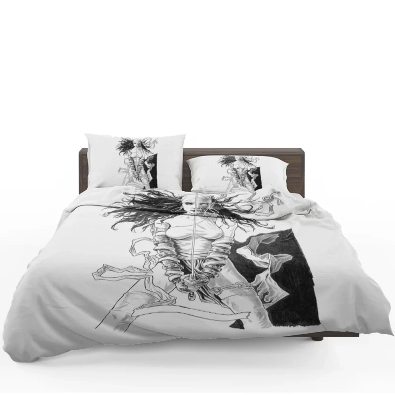 Elektra Comics: Marvel Mysterious Mercenary Bedding Set