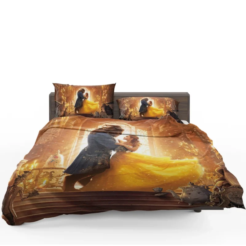 Emma Watson Shines in Beauty And The Beast Bedding Set