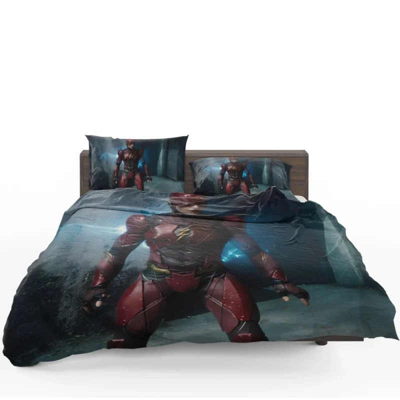 Ezra Miller as Flash in Justice League (2017) Bedding Set