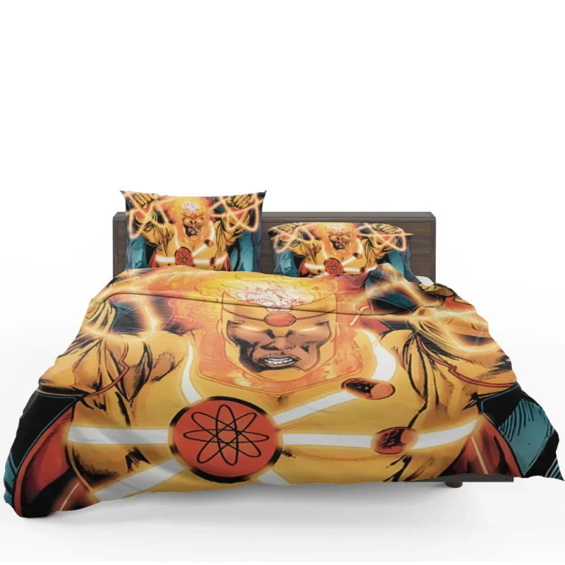 Firestorm Comics: The Fiery Hero of DC Bedding Set