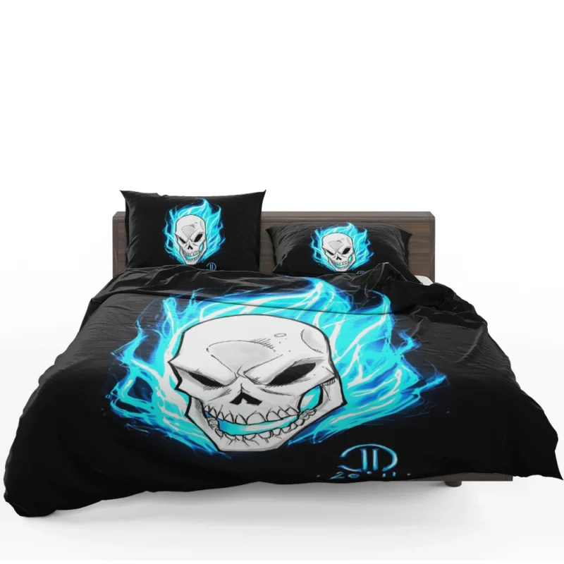 Ghost Rider Comics: Johnny Blaze Haunting Tale Bedding Set