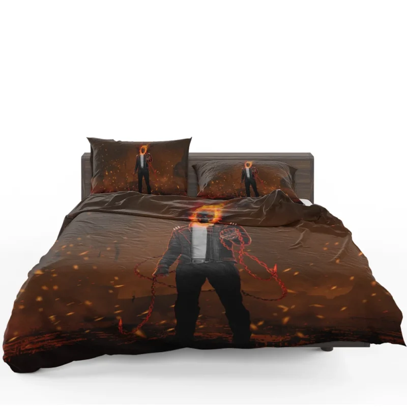 Ghost Rider Comics: Marvel Hellfire Avenger Bedding Set