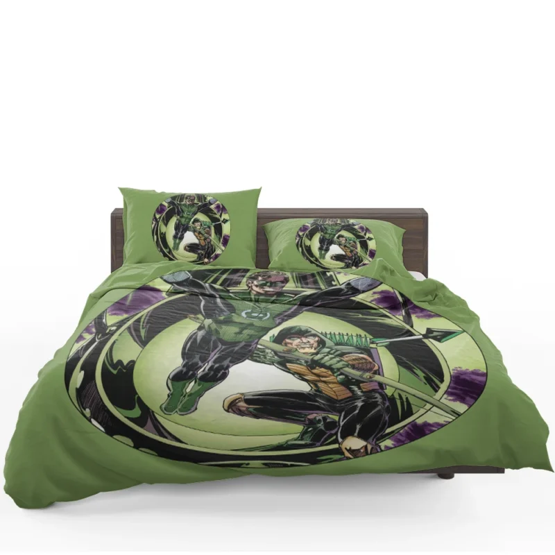 Green Arrow Comics: Hal Jordan Crossover Bedding Set