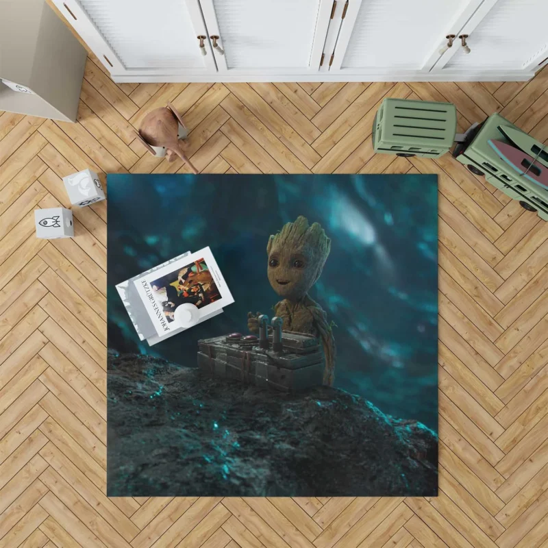 Groot in Marvel Guardians of the Galaxy Vol. 2 Floor Rug