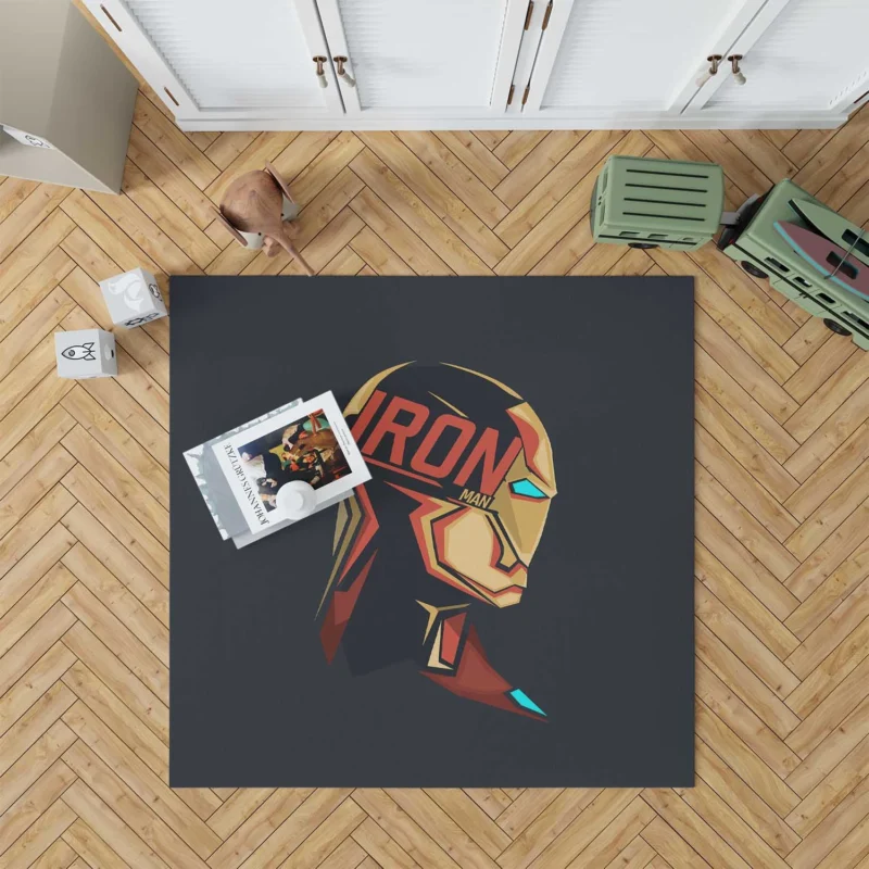 Iron Man Comics: A Marvel Classic Floor Rug