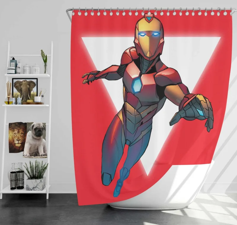 Iron Man Comics: Ironheart Legacy Shower Curtain