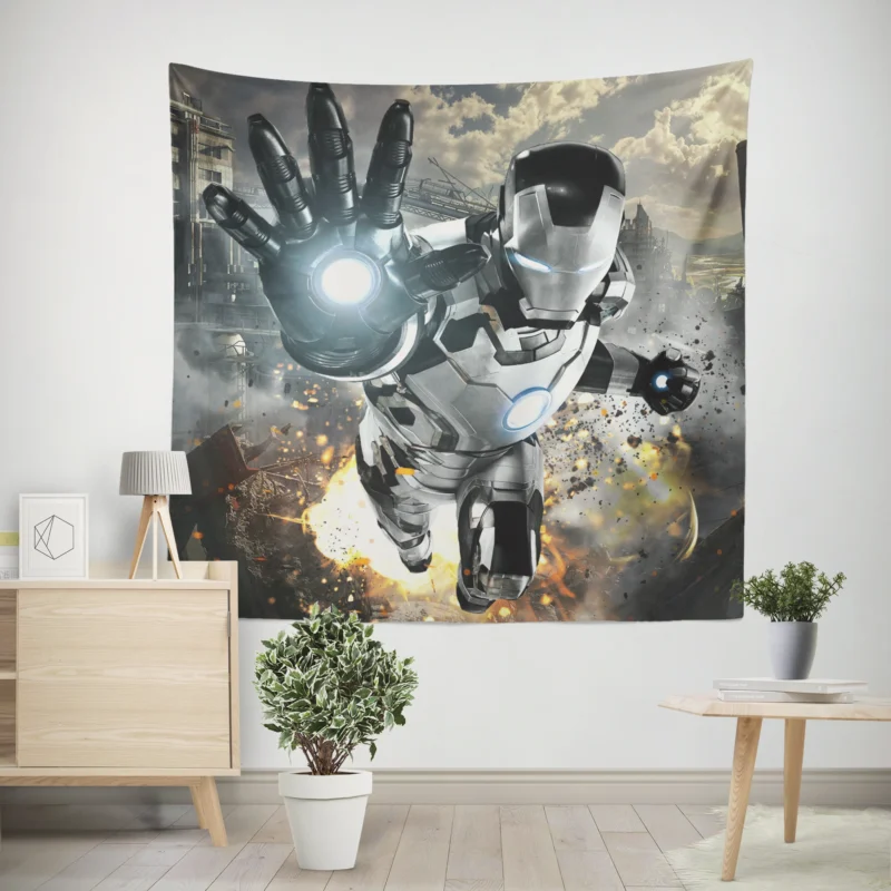 Iron Man Movie: Tony Stark Charisma  Wall Tapestry