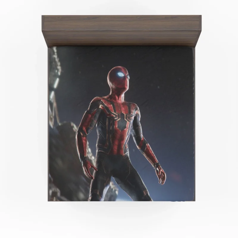 Iron Spider Debut in Avengers: Infinity War Fitted Sheet