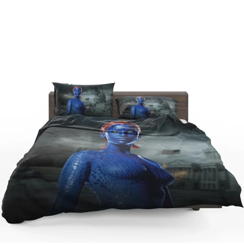 Jennifer Lawrence as Mystique in X-Men Movie Bedding Set