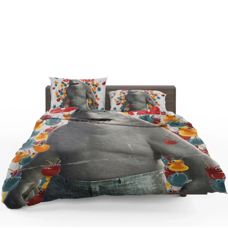 King Shark The Suicide Squad Bedding Set