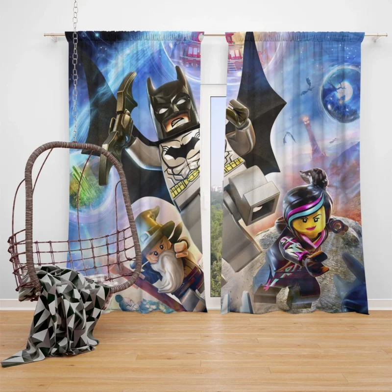 LEGO Dimensions: Join Batman in a Blockbuster Adventure Window Curtain