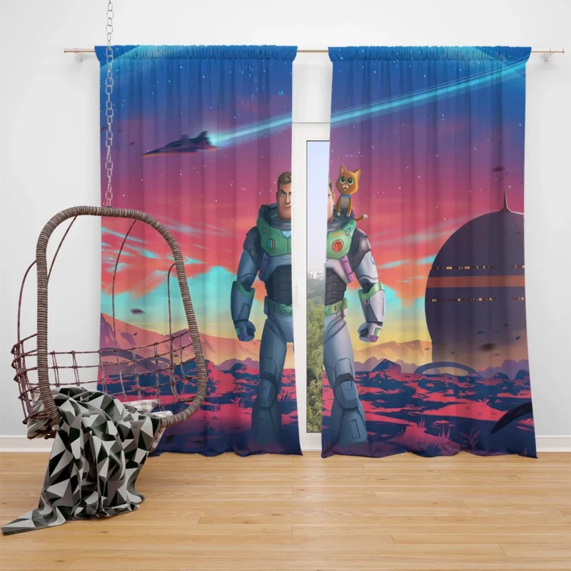 Lightyear: The Epic Journey of Buzz Lightyear Window Curtain