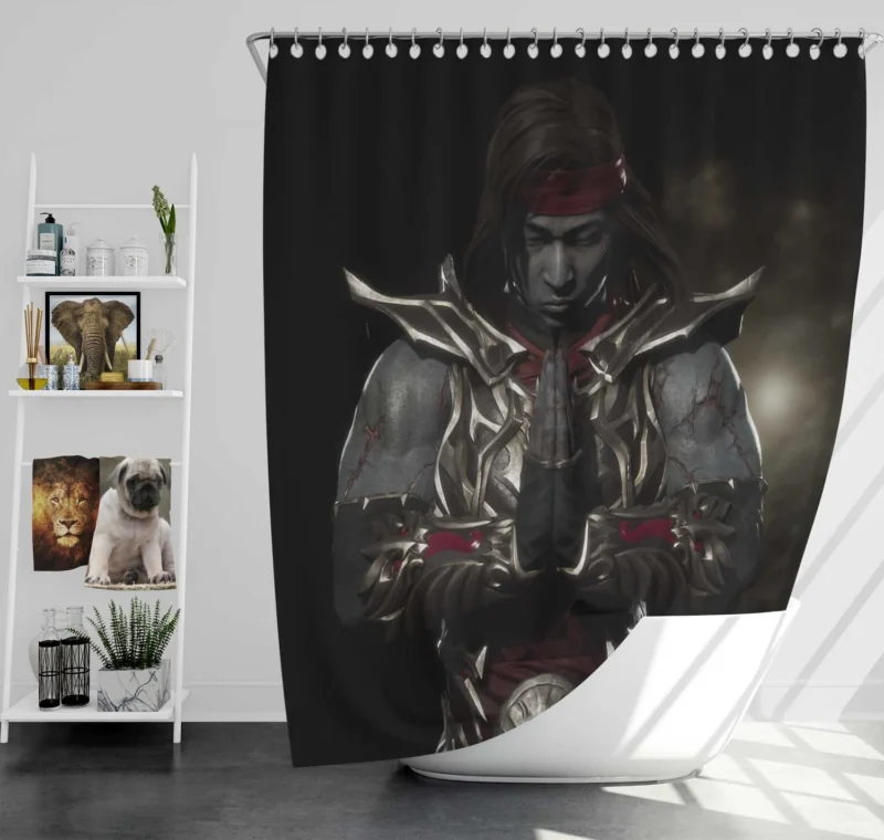 Liu Kang Mortal Kombat 11 Shower Curtain