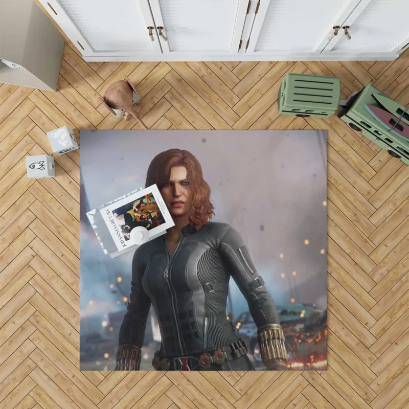 Marvel Avengers: Black Widow Heroics Floor Rug