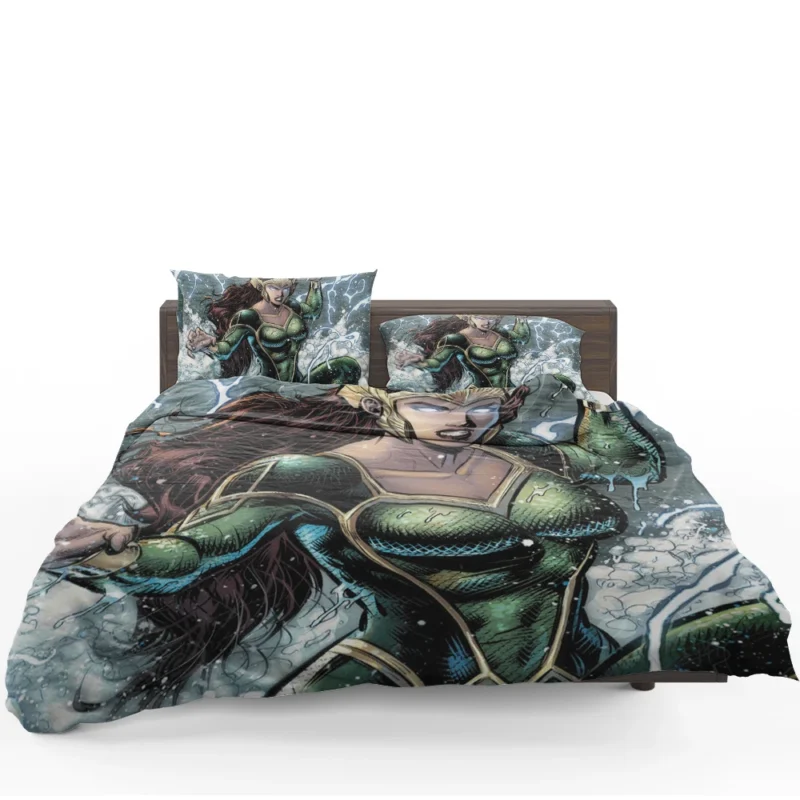 Mera Comics: Journey into the Aquatic World Bedding Set