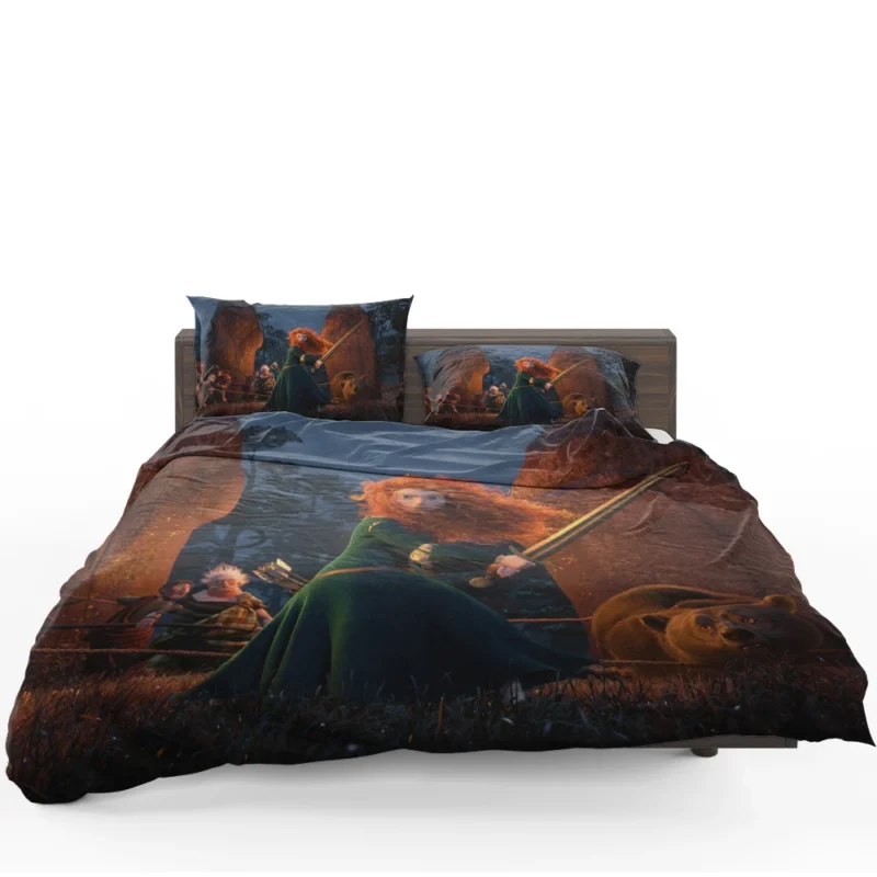 Merida in Brave: A Bold Heroine Tale Bedding Set