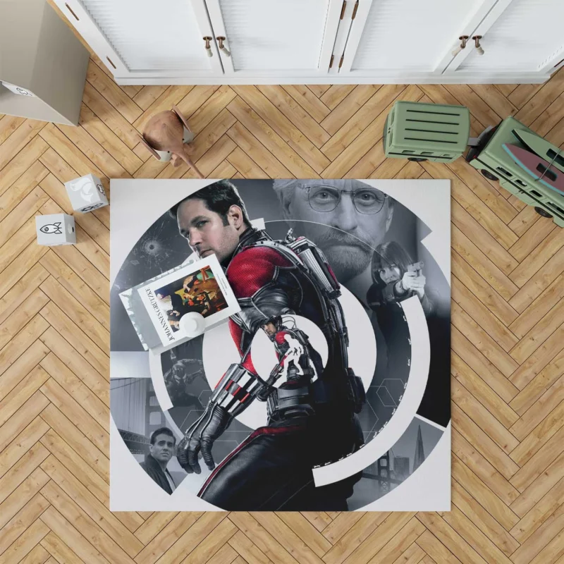 Paul Rudd Marvelous Journey as Ant-Man Floor Rug