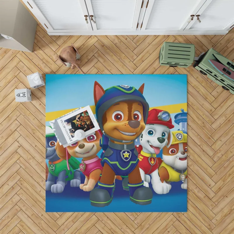 Paw Patrol Dogs: Heroes of the TV Show Floor Rug